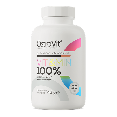 100% VIT&MIN Ostrovit 30 TABS