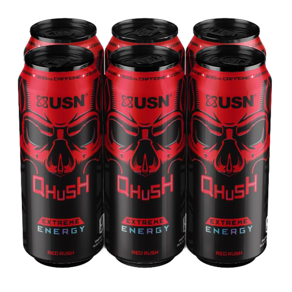 ENERGETICA QHUSH 500 ML RED RUSH 2.990cu x 24un