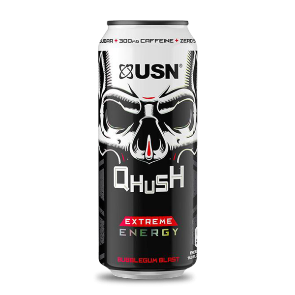 ENERGETICA QHUSH BUBBLEGUM BLAST 500 ML 2.990cu x 24un